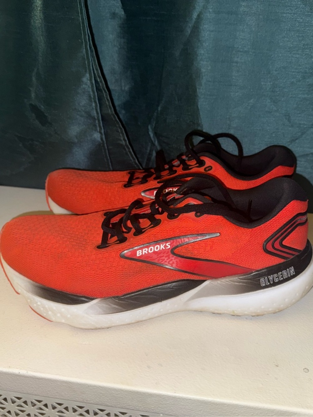 Brooks Glycerin 21 Men's sneakers Grenadine Salsa red size 11.5